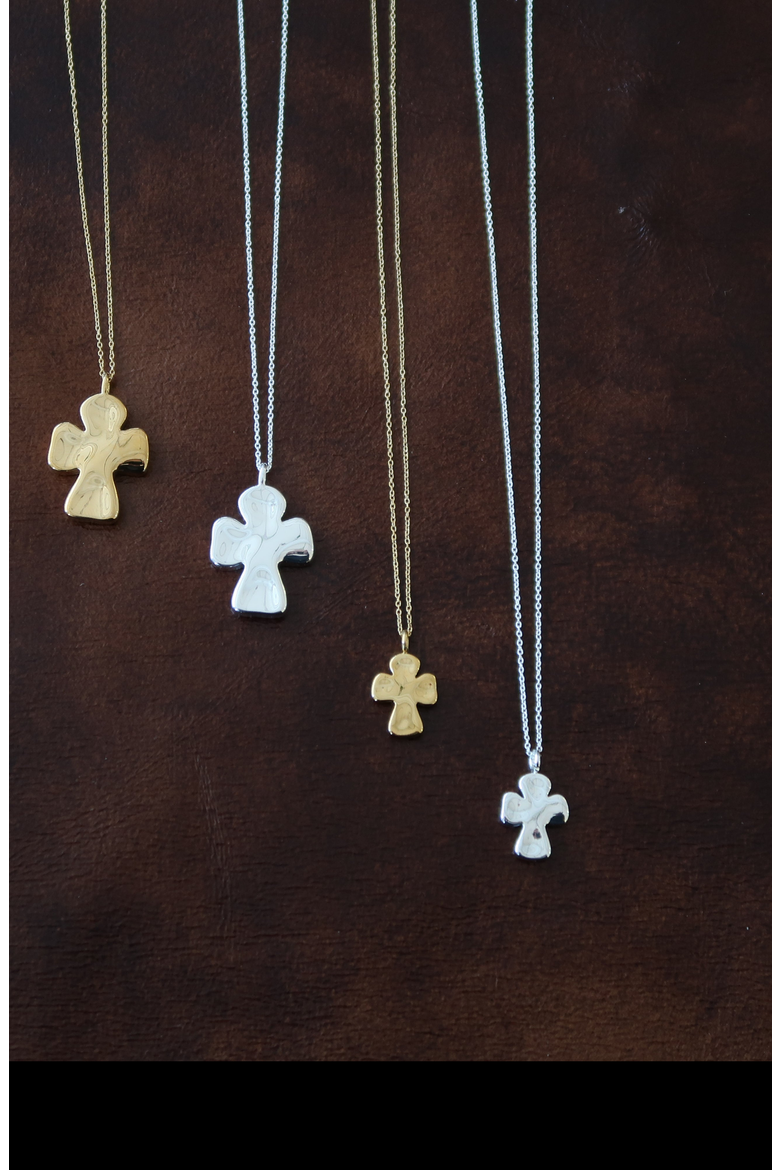 Haven Necklace, Alternate, color, White Silver