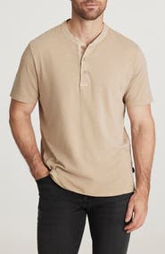 34 Heritage Slub Cotton Short Sleeve Henley