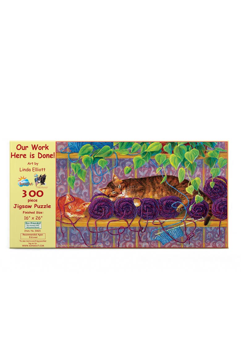 Our Work is Done Here 300 piece Jigsaw Puzzle for Adults, Alternate, color, Multicolor