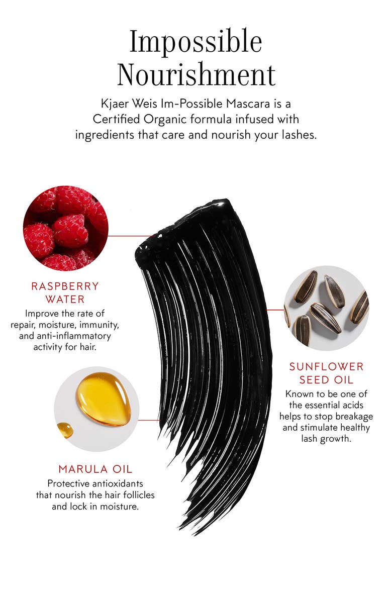 Kjaer Weis Im-Possible Mascara, Alternate, color, Black