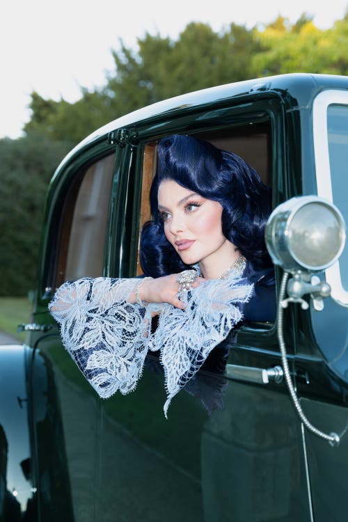 Scarlett Gasque Jayne Robe In Blue