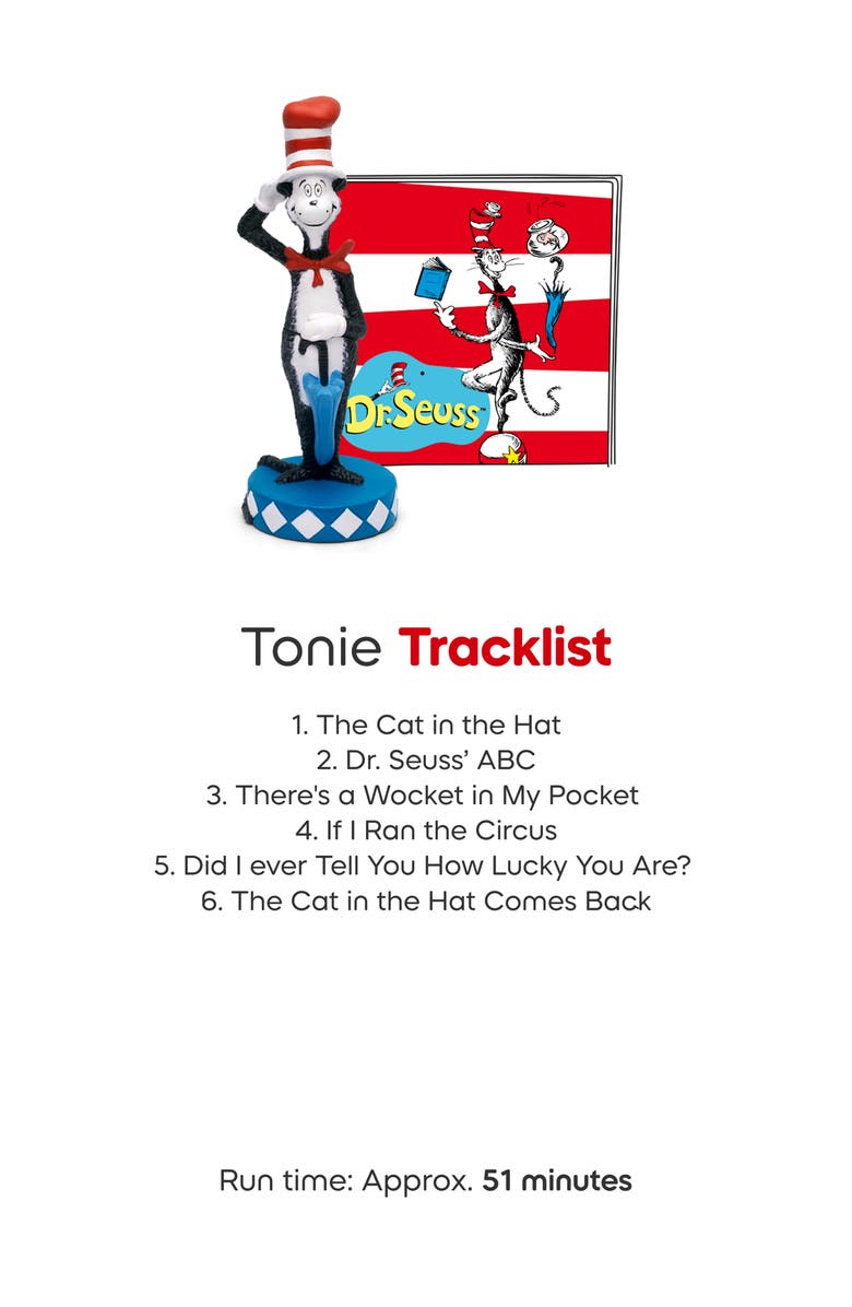 tonies Dr. Seuss <sup>®</sup> 3-Pack Tonie Audio Character Bundle, Alternate, color, Multiple