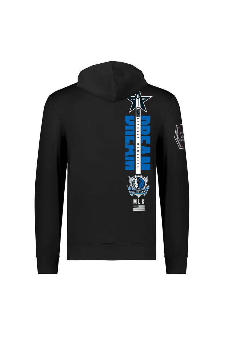 FISLL Unisex FISLL x Black History Collection Black Dallas Mavericks Pullover Hoodie, Alternate, color, Black