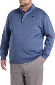 Reebok Big & Tall 1/4-Zip Performance Pullover
