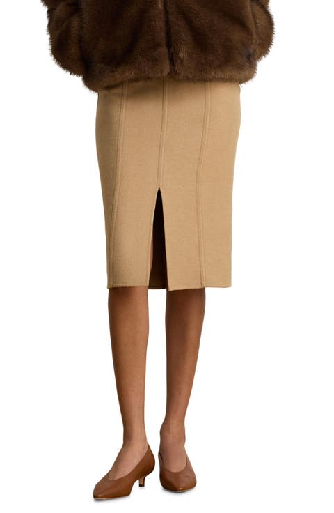Midi Pencil Skirt