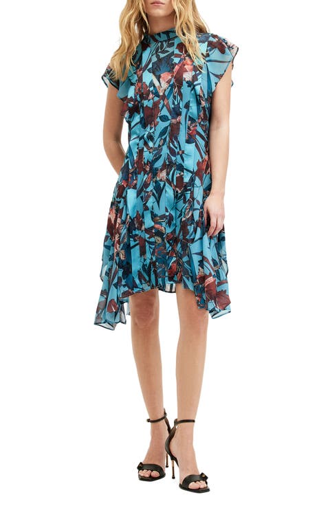 Fleur Batu Handkerchief Hem Dress