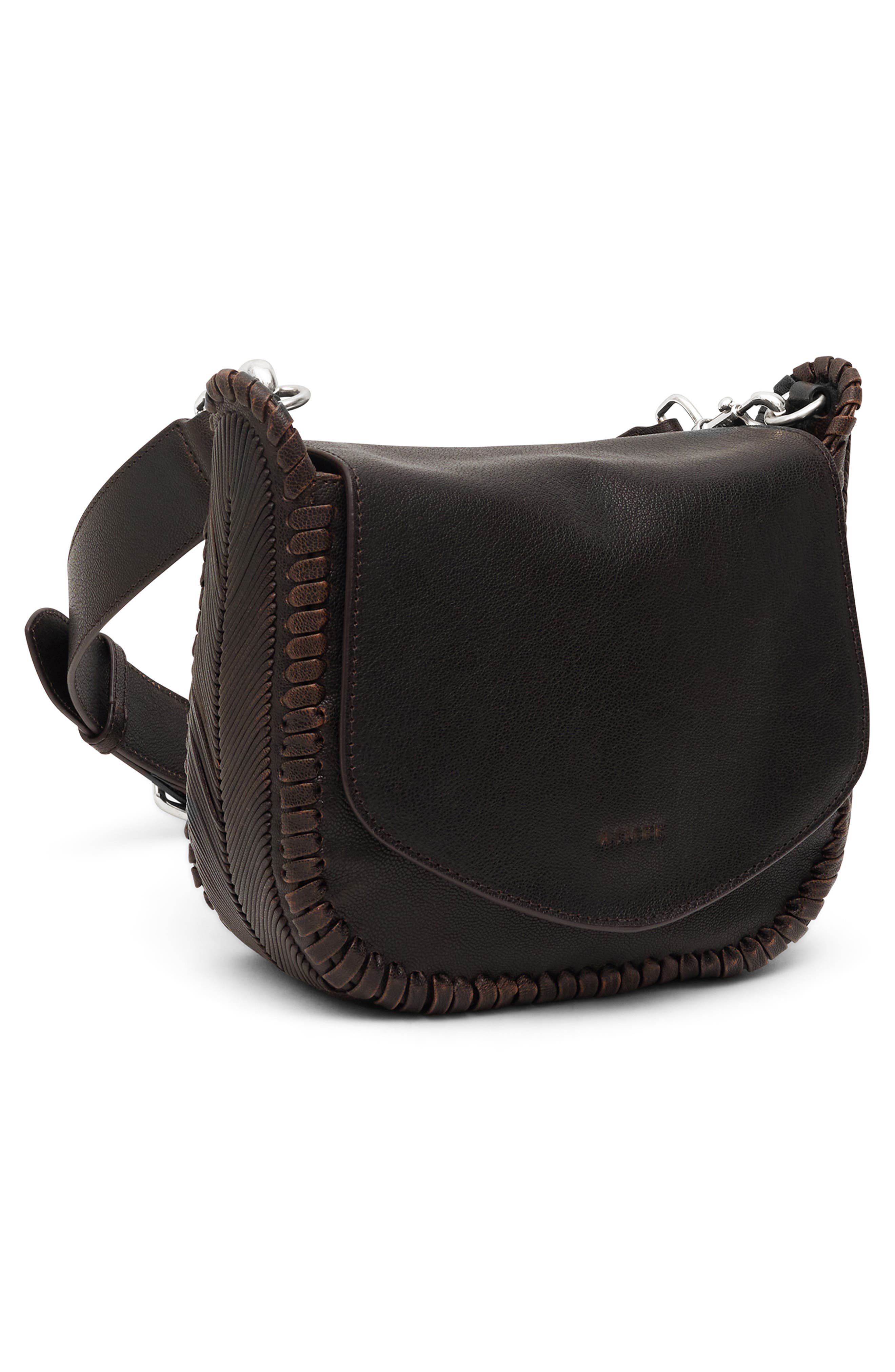 All for Love Leather Crossbody Bag, Alternate, color, FUDGE BRUSH OFF
