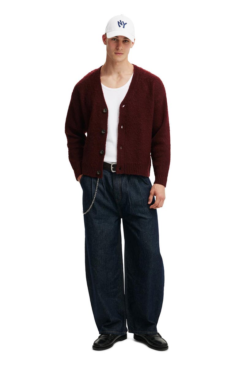 Cotton On Men's Baggy Balloon Jean, Alternate, color, Pleat Shutter Blue