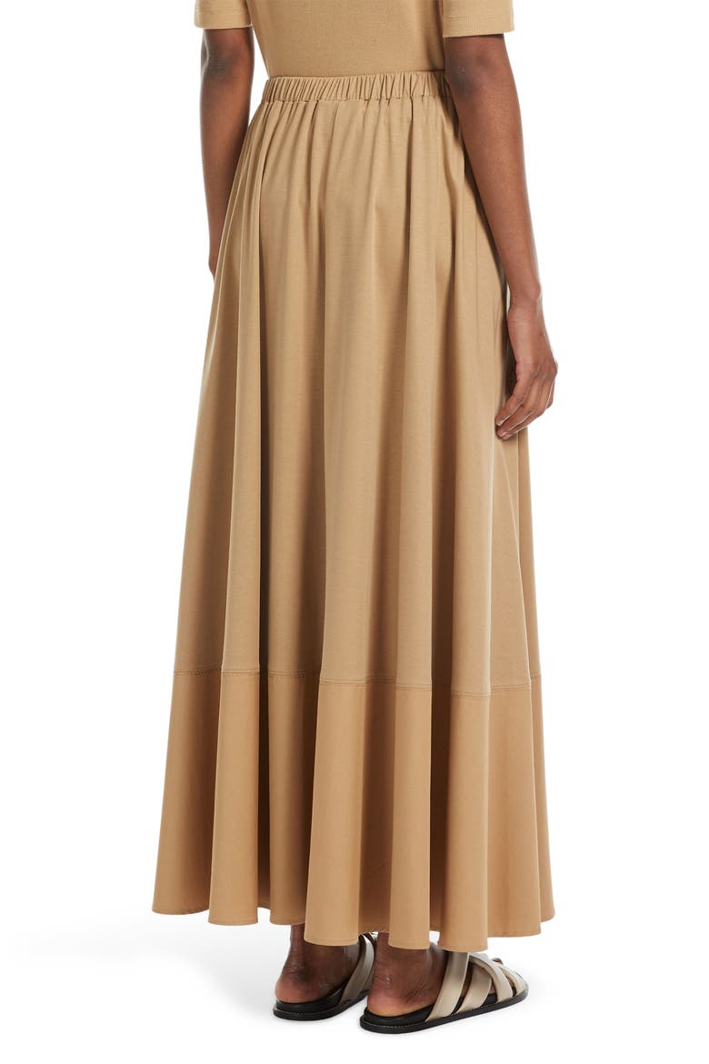 Roal Modal Blend Maxi Skirt, Alternate, color, CAMEL