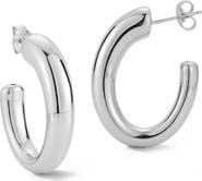 GLAZE JEWELRY Oval Hoop Earrings