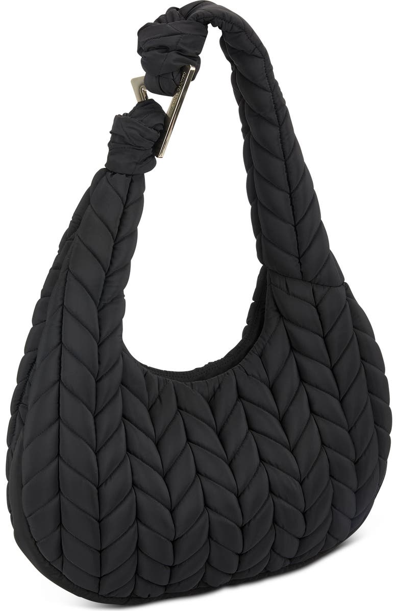 Vince Camuto Chlor Quilted Nylon Hobo Bag, Alternate, color,