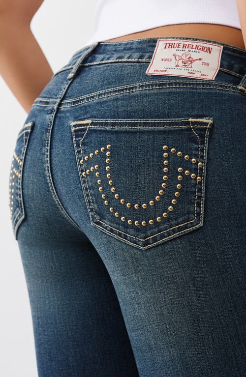 True Religion Becca Bootcut Jeans In Gray