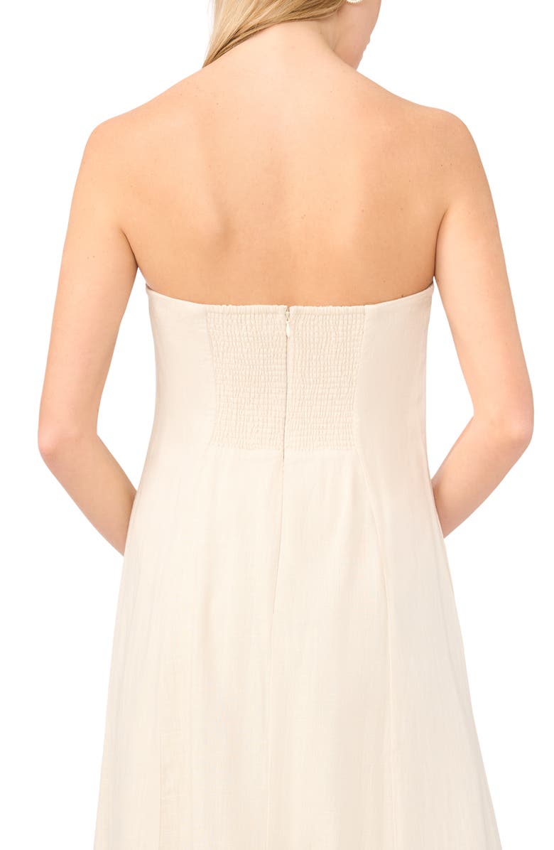 1.STATE Strapless Midi Dress, Alternate, color, Peppercorn