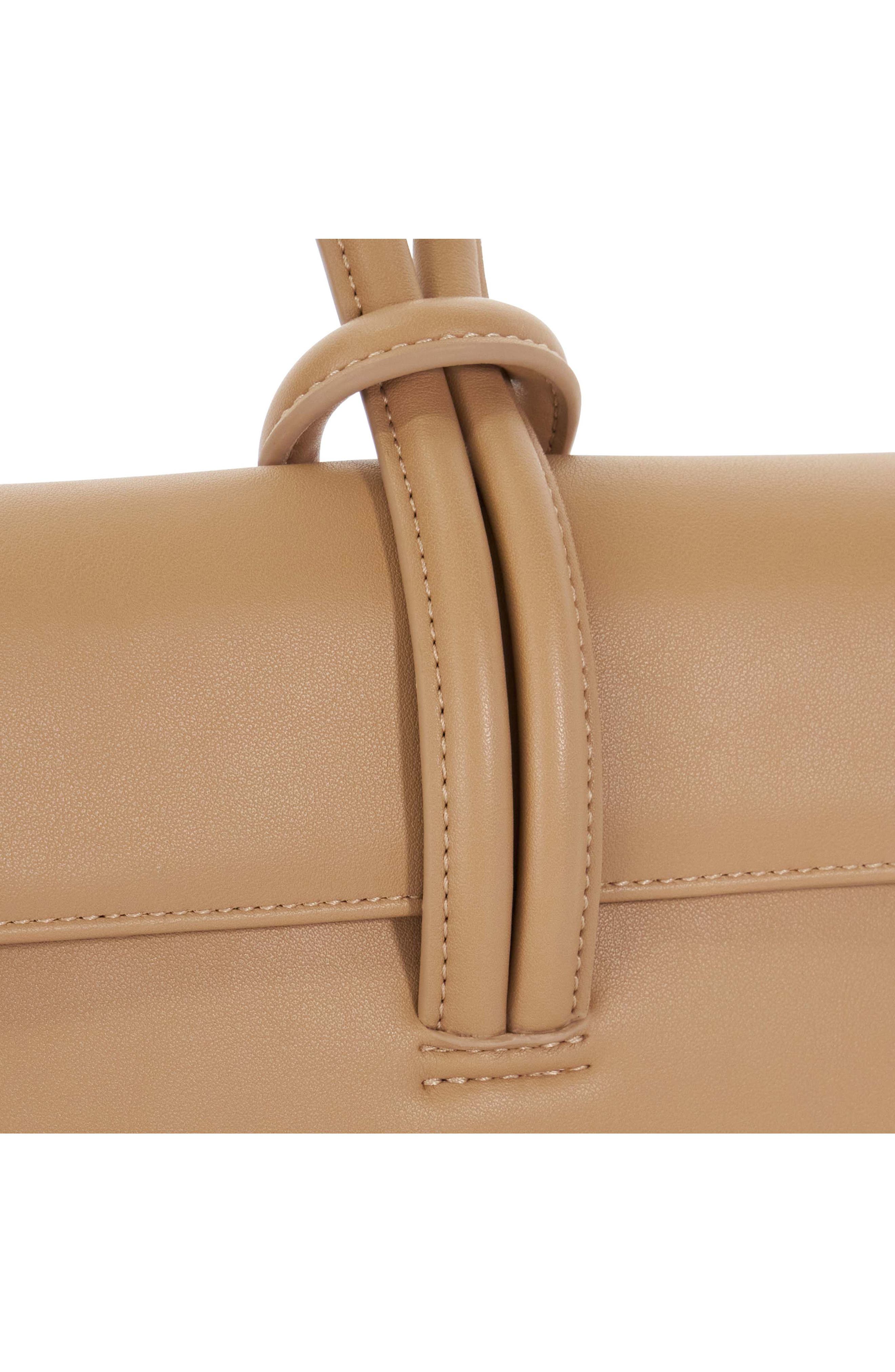 Dune London Brynie Faux Leather Wristlet, Alternate, color, 