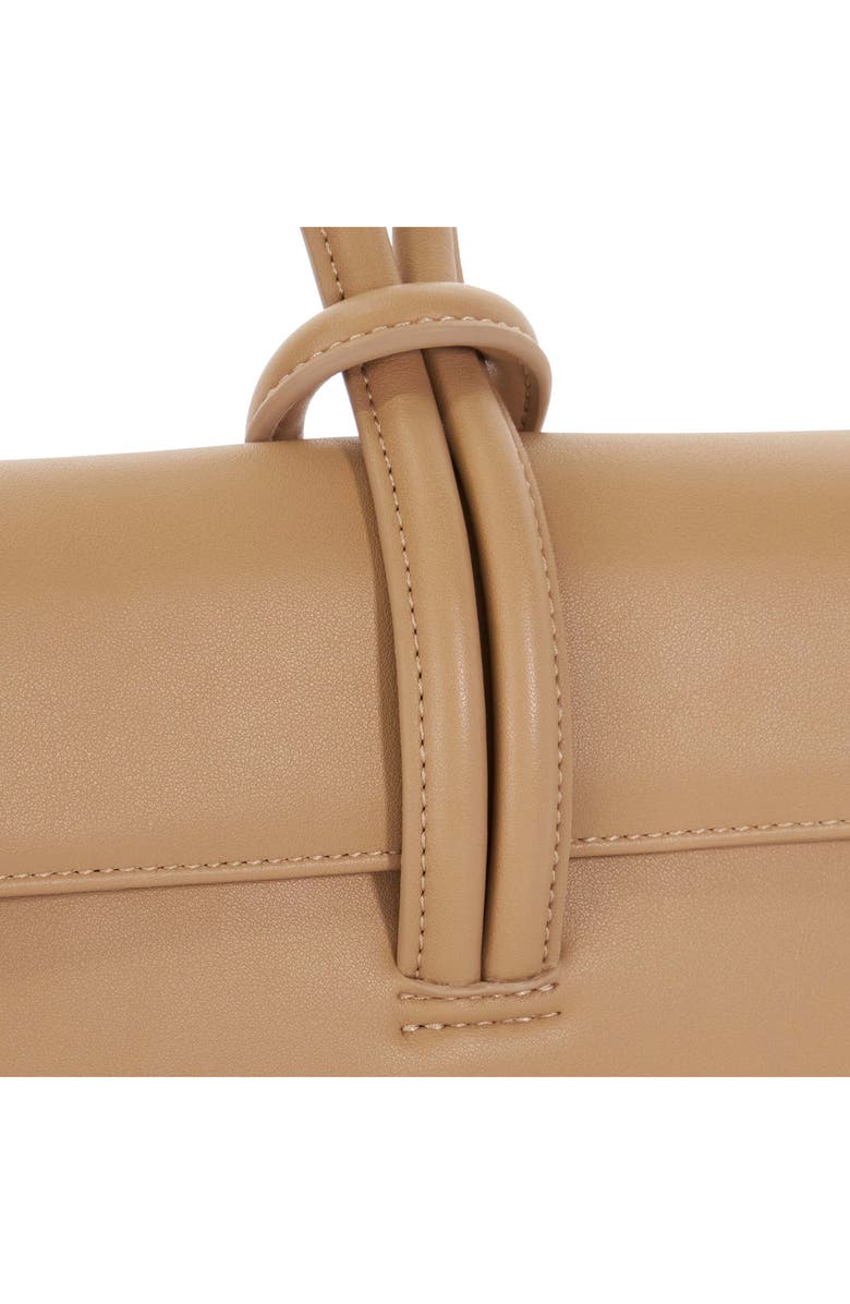 Dune London Brynie Faux Leather Wristlet, Alternate, color,