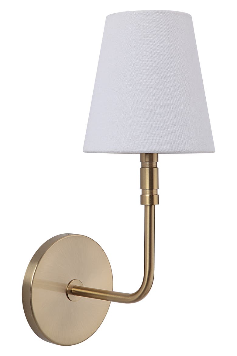 Milia Burnished Brass Wall Sconce, Main, color, NO COLOR