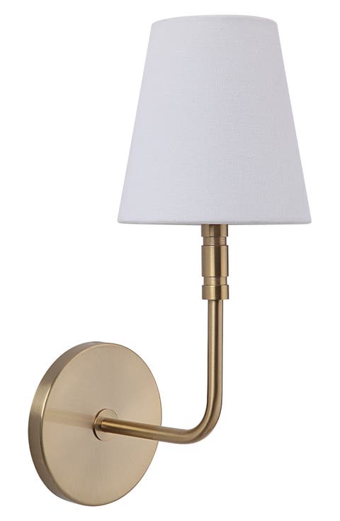Milia Burnished Brass Wall Sconce
