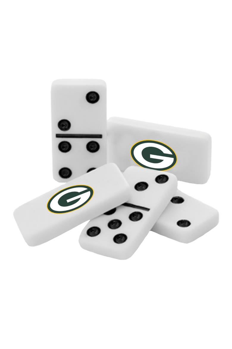 Green Bay Packers Dominoes, Alternate, color, Multicolor