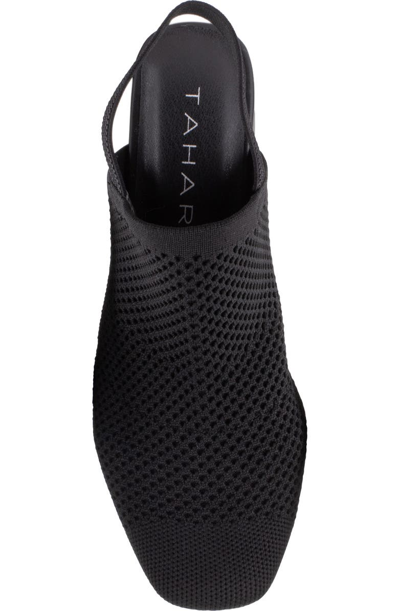 Tahari Acropolis Slingback Mule, Alternate, color, Black