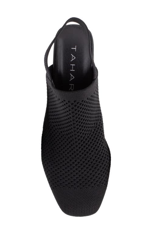 Tahari Acropolis Slingback Mule In Black