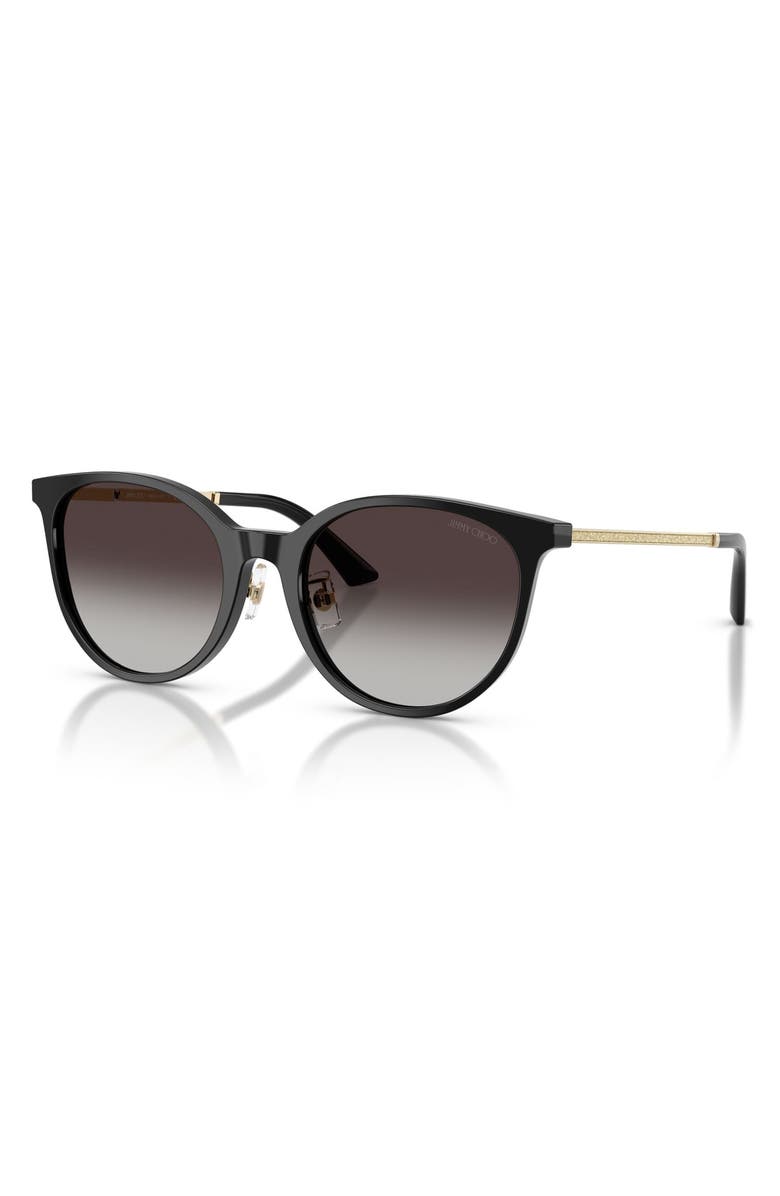 Jimmy Choo 54mm Phantos Sunglasses, Alternate, color, 