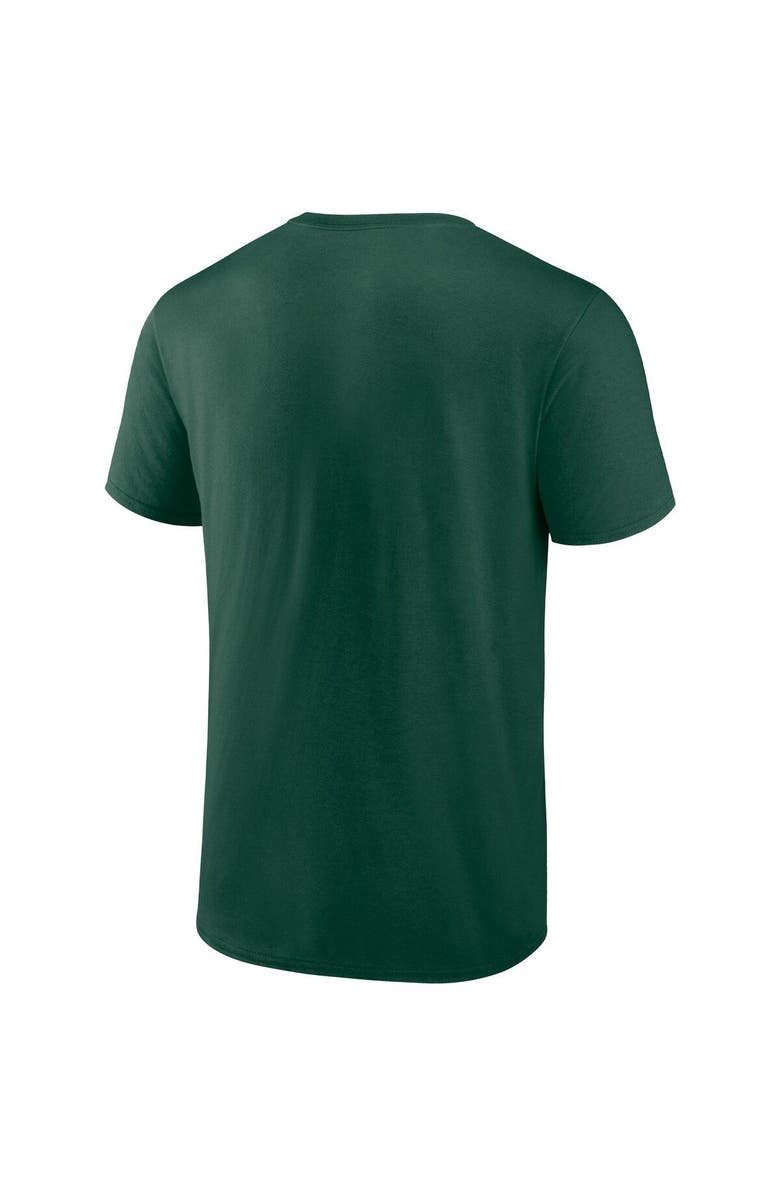 FANATICS Men's Fanatics Branded Hunter Green Milwaukee Bucks Brew City Hometown Collection T-Shirt, Alternate, color, Hunter Green