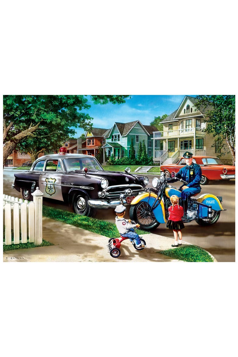 Neighborhood Patrol 1000 Piece Puzzle, Alternate, color, Multicolor