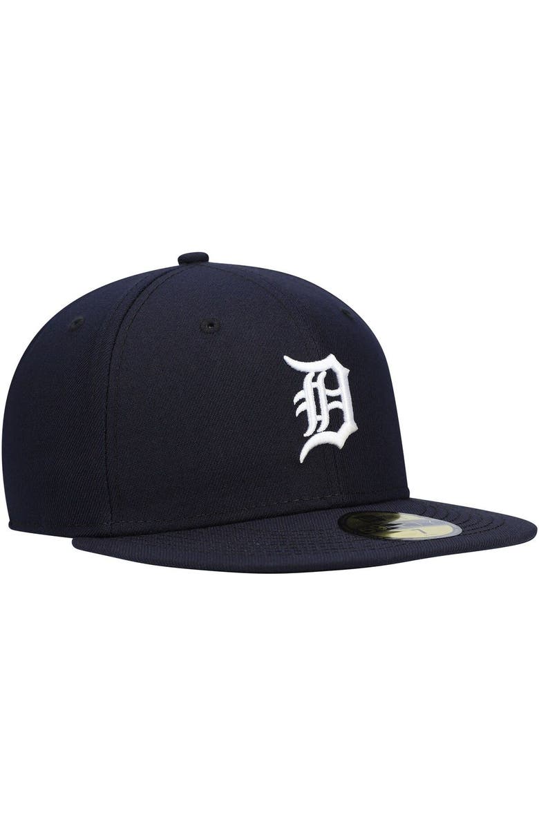 New Era Men's New Era Navy Detroit Tigers Authentic Collection On-Field Home 59FIFTY Fitted Hat, Alternate, color, Navy