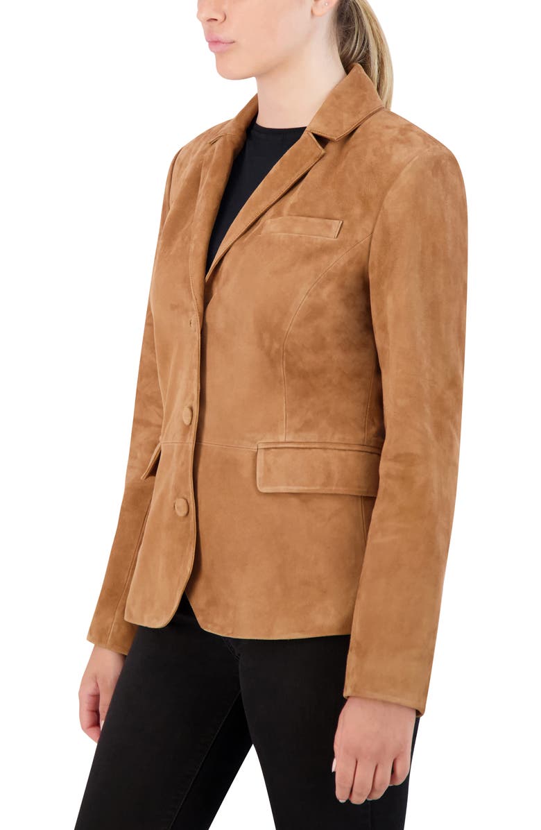Cole Haan Suede Blazer, Alternate, color,