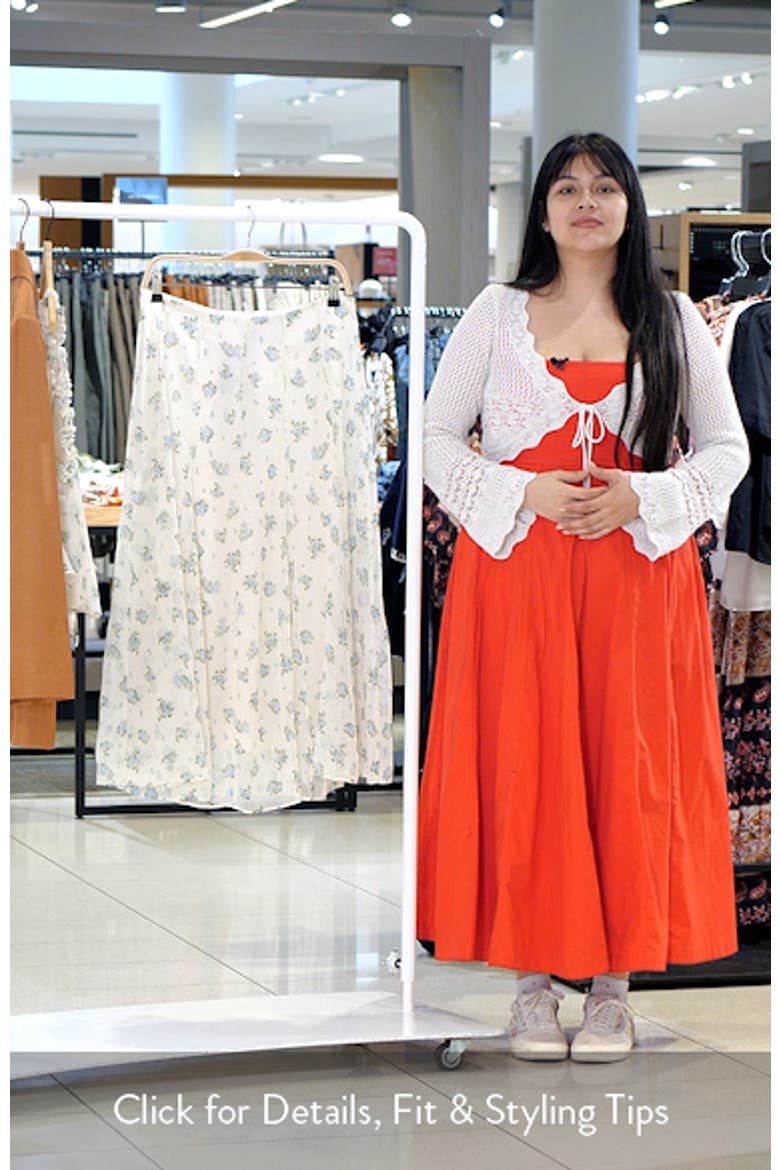 Falda Godet Pleat Skirt video