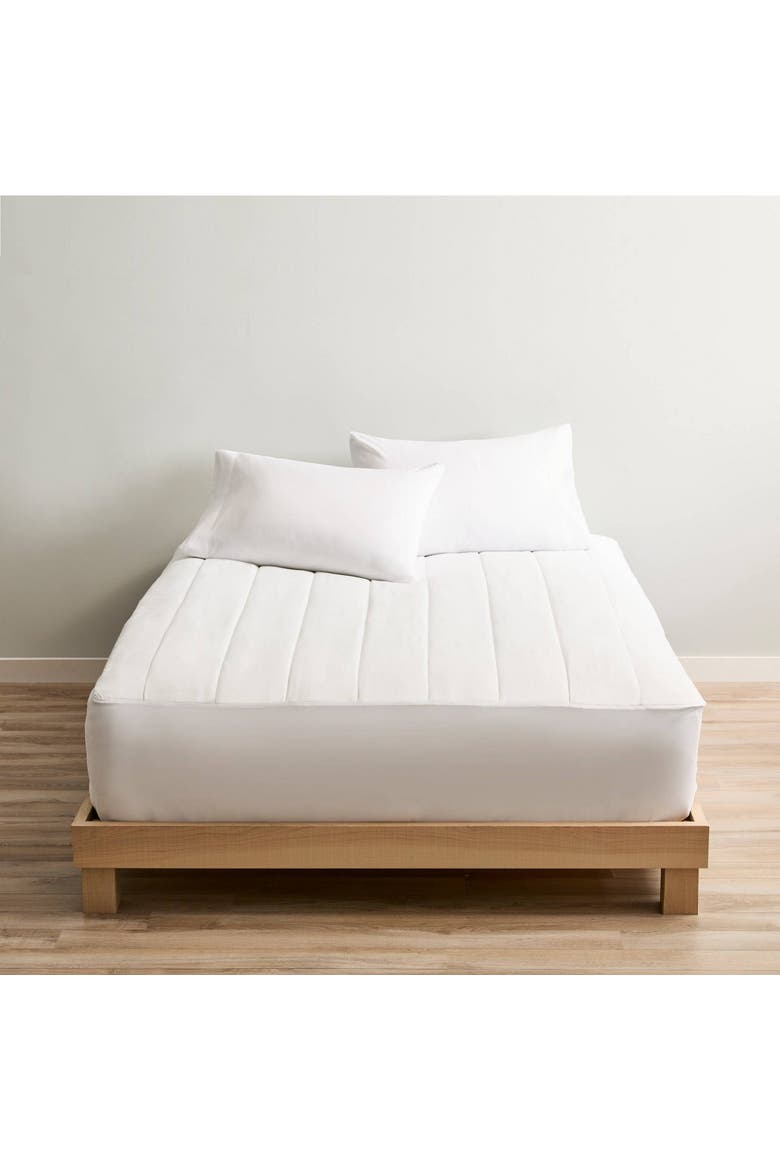 Full Size Electric Mattress Pad with Digital Controller and Wi-Fi Connection, Alternate, color, White