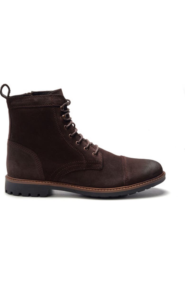 A. Veer Wilder Lace-up Boot, Alternate, color, Brown Suede