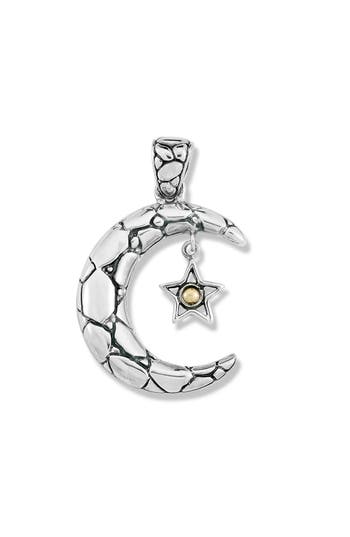 Samuel B. Moon & Star Pendant In Multi