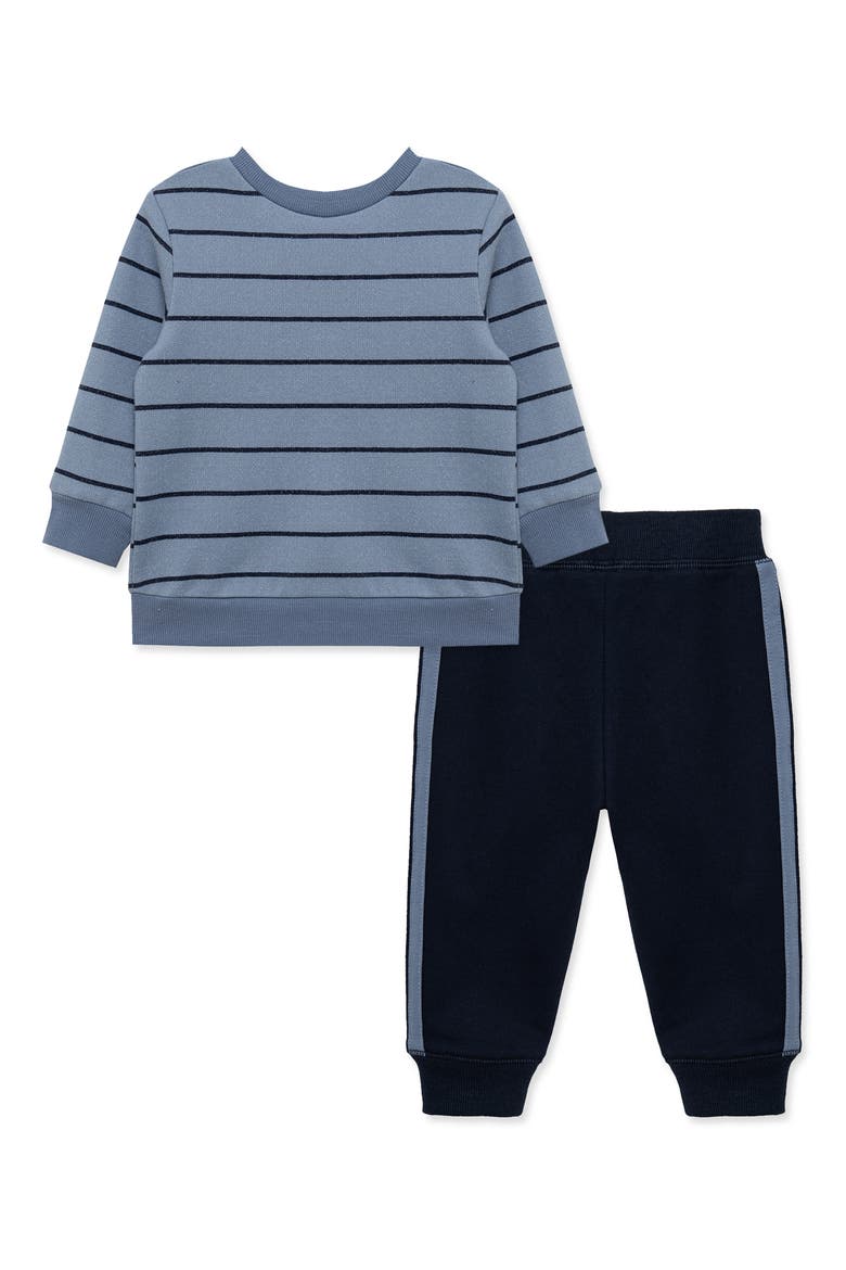 Puppy Sweatshirt & Joggers Set, Alternate, color, BLUE