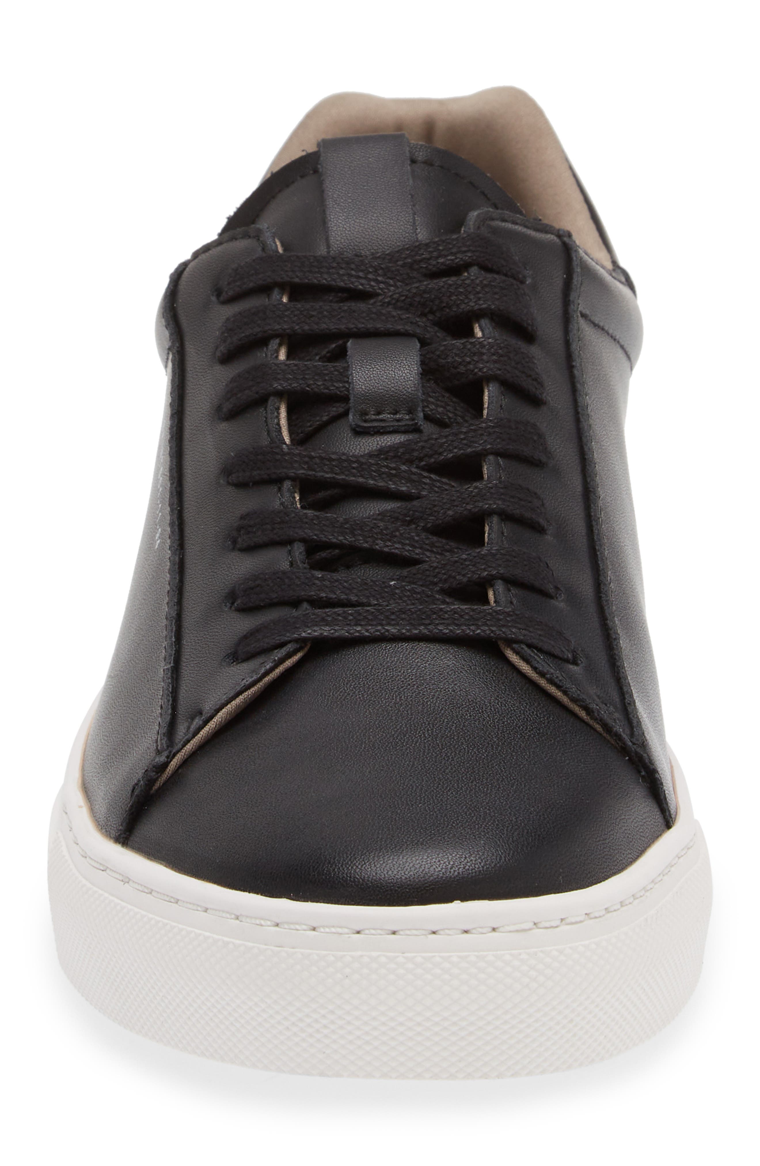 AllSaints Klip Sneaker, Alternate, color, Black/White