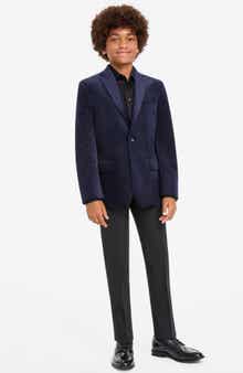 Kids' Velvet Blazer