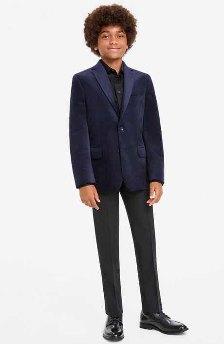Kids' Velvet Blazer
