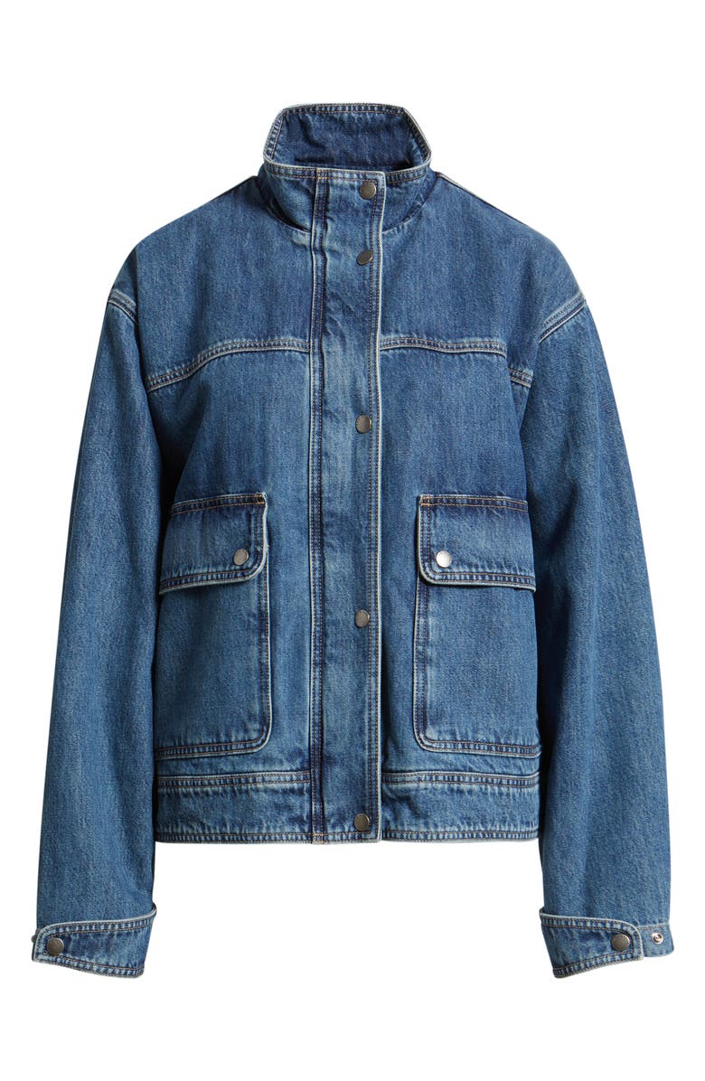 rag & bone Sophia Denim Jacket, Alternate, color, Easton