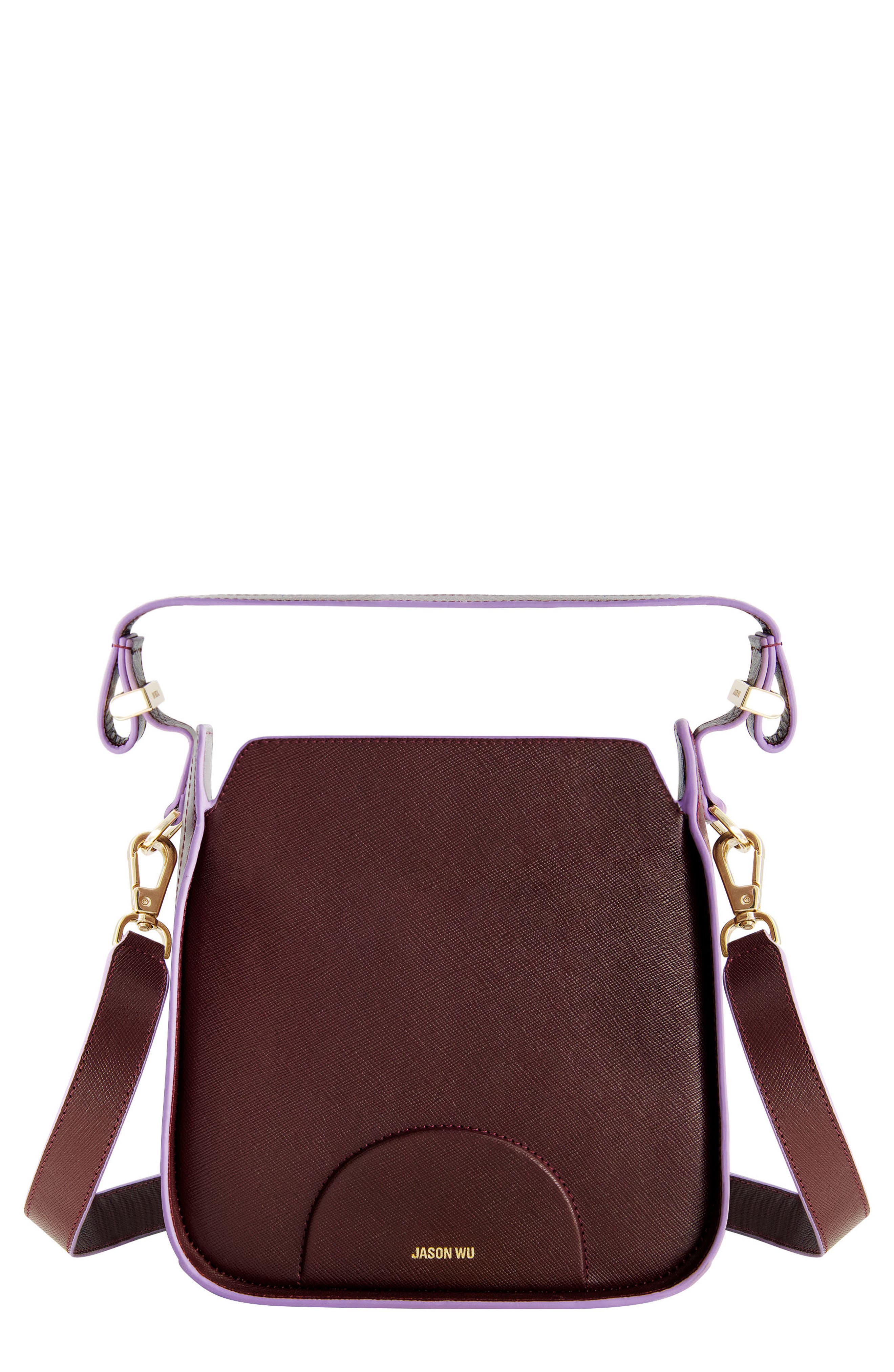 Convertible Shoulder Bag, Main, color, GRAPE ELFI