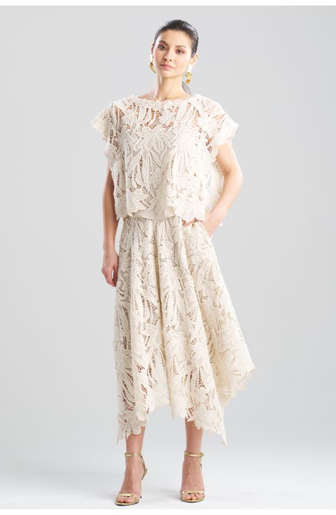 Crochet Lace Square Top