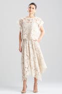 Natori Crochet Lace Square Top