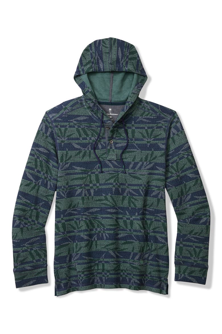 Frondline Baja Cotton Hoodie, Alternate, color, COASTLINE