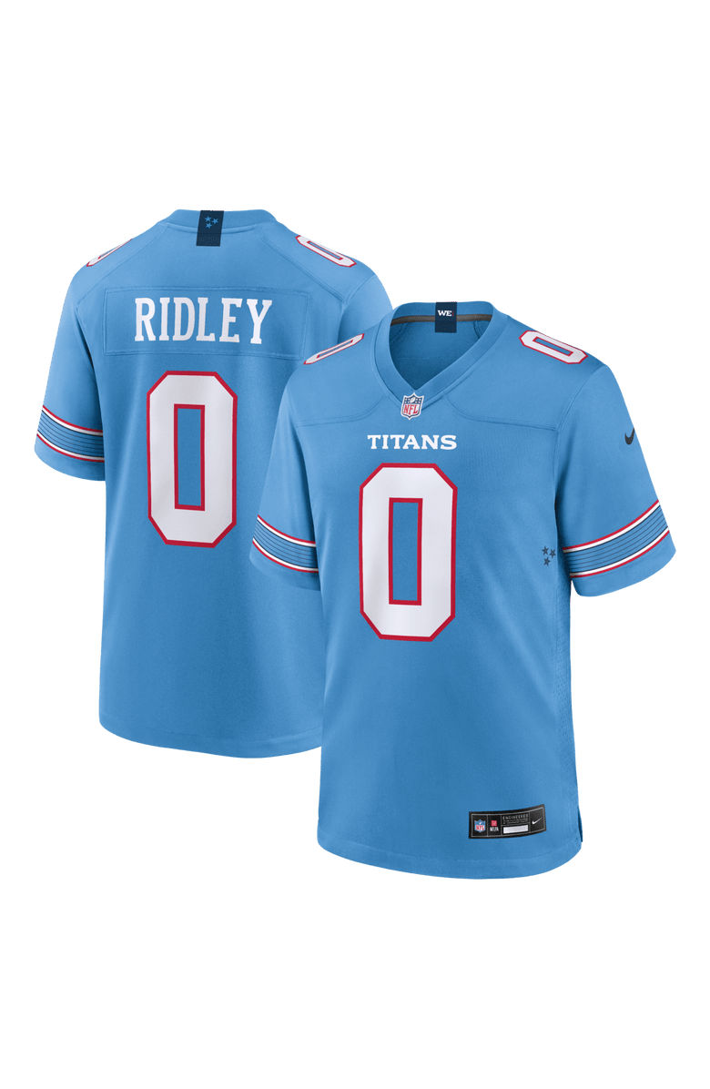 Nike Men's Nike Calvin Ridley Light Blue Tennessee Titans Game Jersey, Main, color, Light Blue