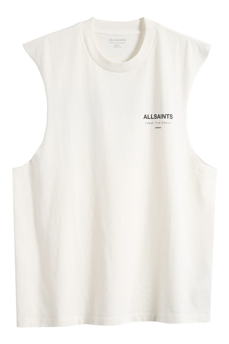 Underground Sleeveless Crewneck Graphic T-Shirt, Alternate, color, ASHEN WHITE