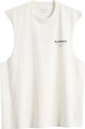 AllSaints Underground Sleeveless Crewneck Graphic T-Shirt