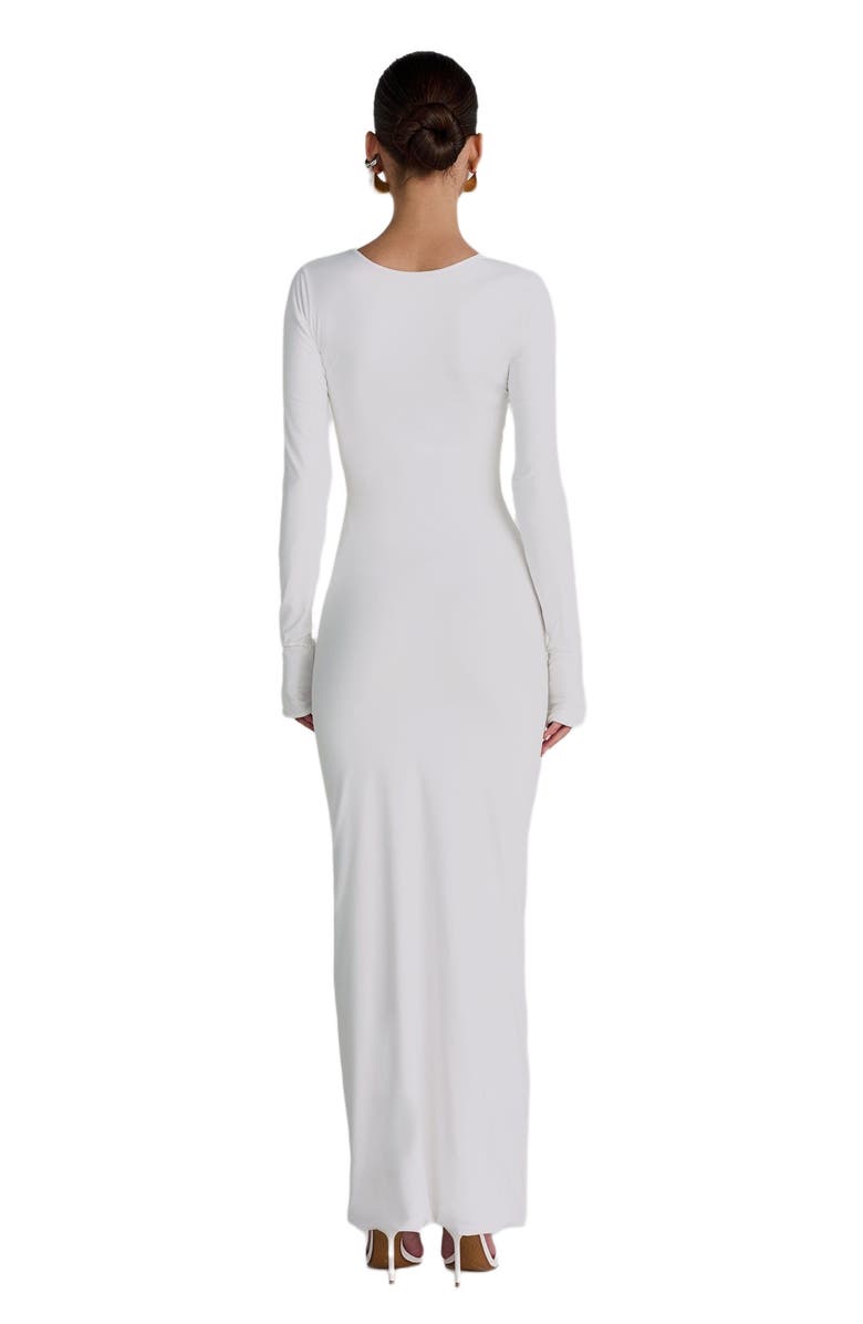 MAYGEL CORONEL Lucir bodydress, Alternate, color, Off White