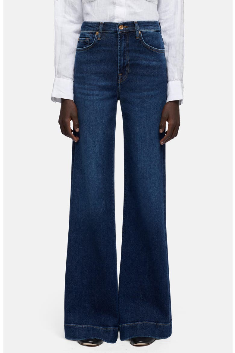 Modern Dojo High Waist Flare Jeans, Main, color, BLUE VIBE