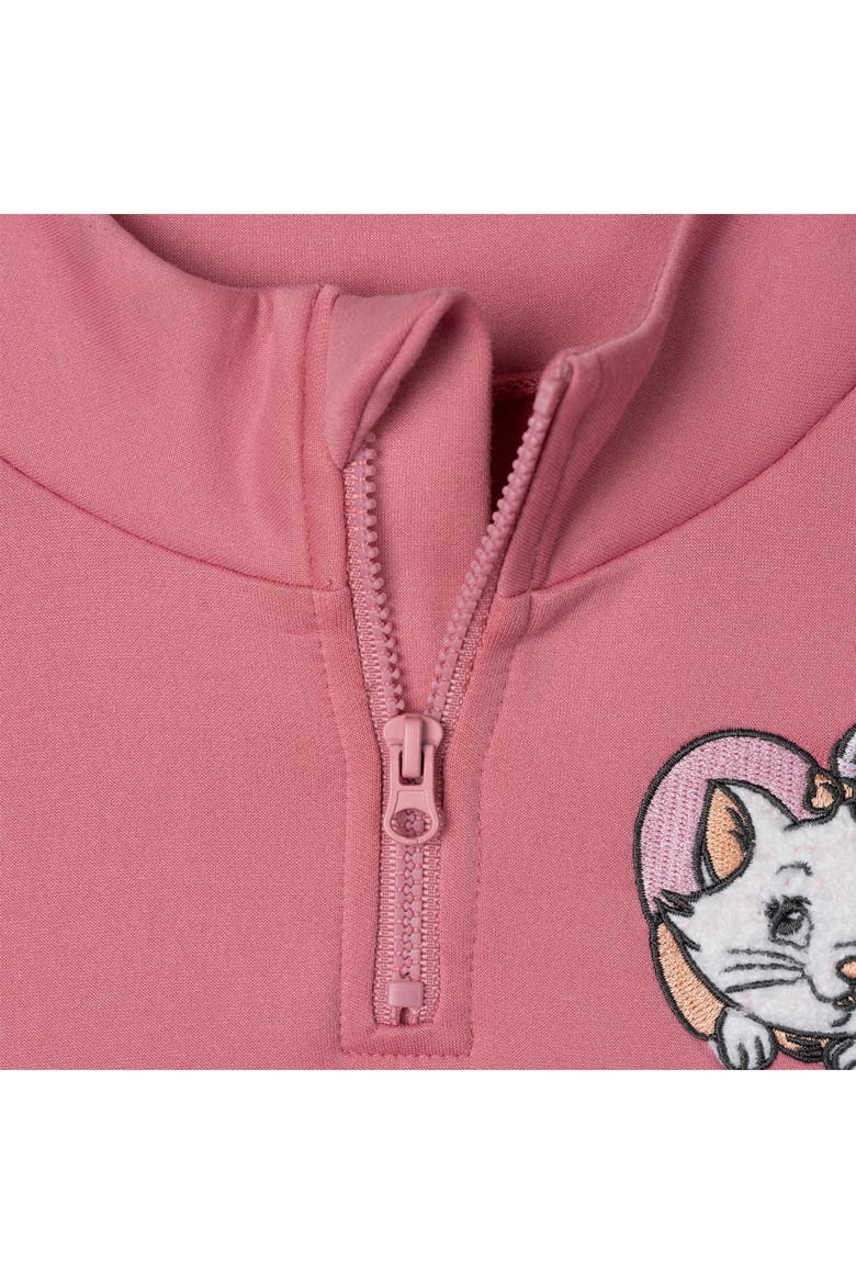 Disney The Aristocats Marie Quarter-zip Sweatshirt And Wide-leg Pants ...