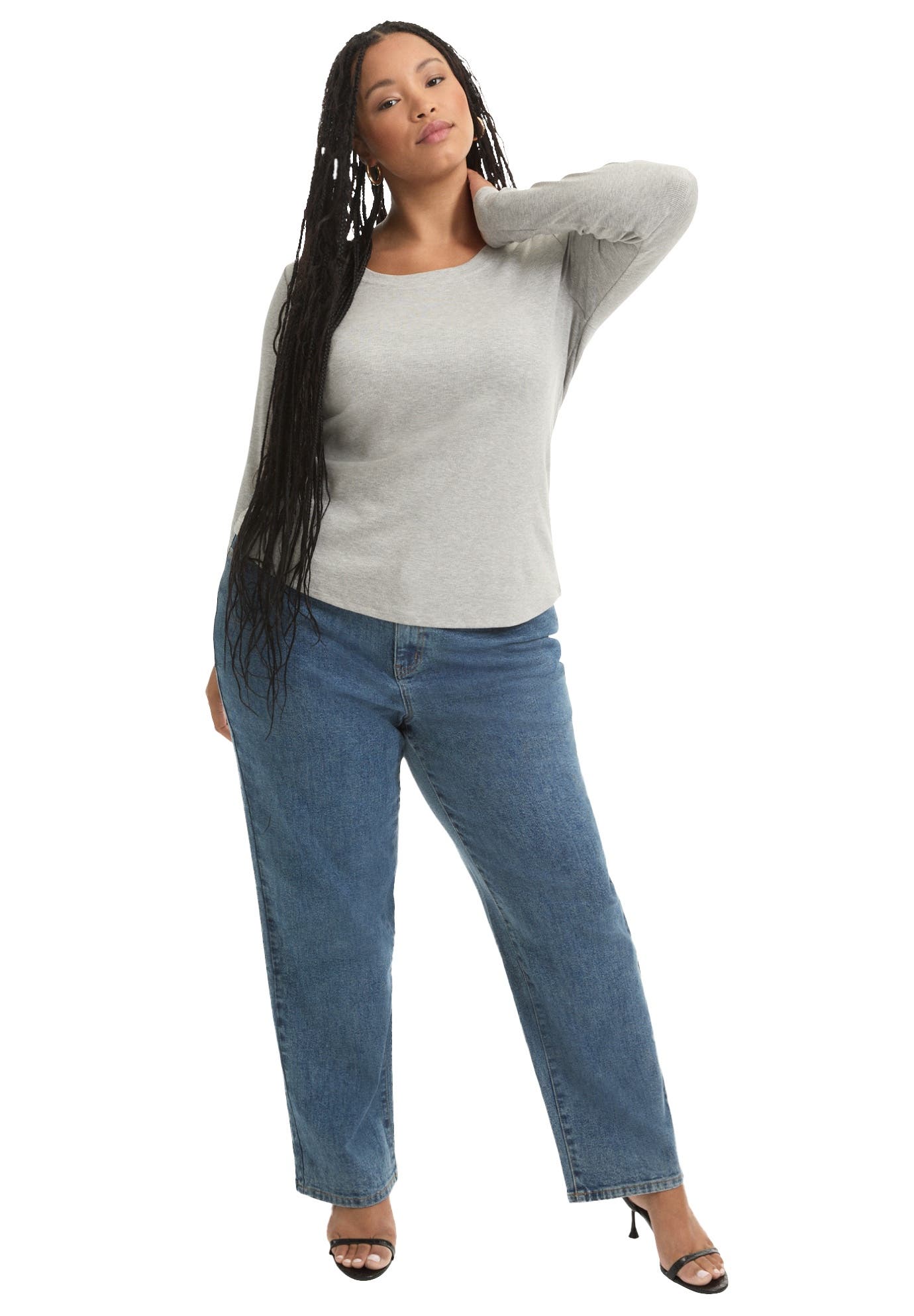 MEDIUM HEATHER GREY