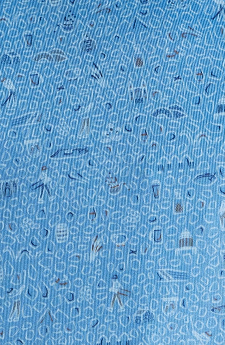 Peter Millar Scotland Links Performance Jersey Polo, Alternate, color, Evening Tide